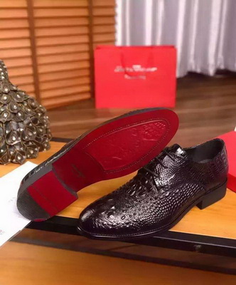 Salvatore Ferragamo Business Men Shoes--061